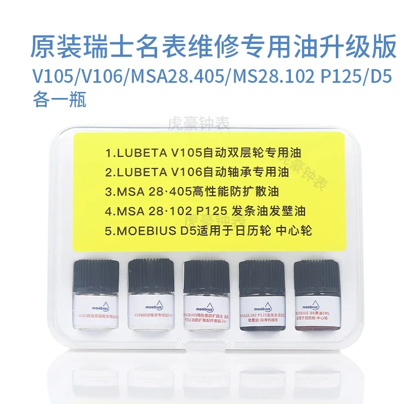 LUBETA V105 V106 D5 URA et Man Clockwork 173 Set, ATURE, Ius Moebius Watch 173, Importé de Suisse