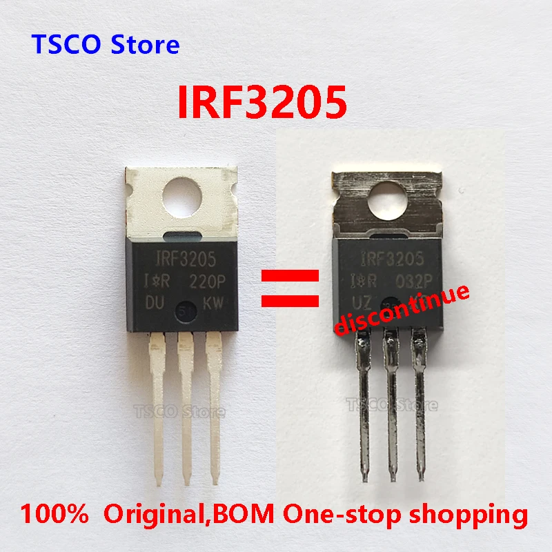 2020+ 10-50piece IRF3205 IRF3205PBF 55V 110A TO-220 New Origiail Mexico TSCO
