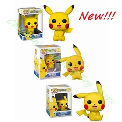 NEW Arrival Funko POP Pikachu series #353 #553 #842 Pikachu Vinyl Dolls Action Figure PVC 10cm Model Toy for Kids Gift