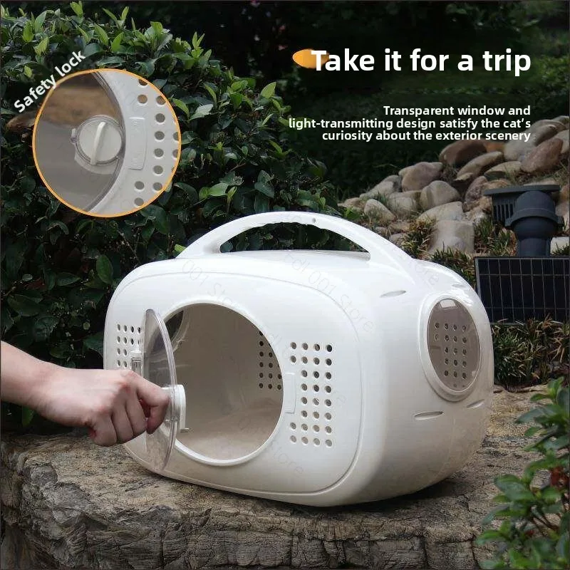 Portable Pet Carrier Handbag Travel Transport Bag for Cats Dogs Breathable Pet Airline Cage