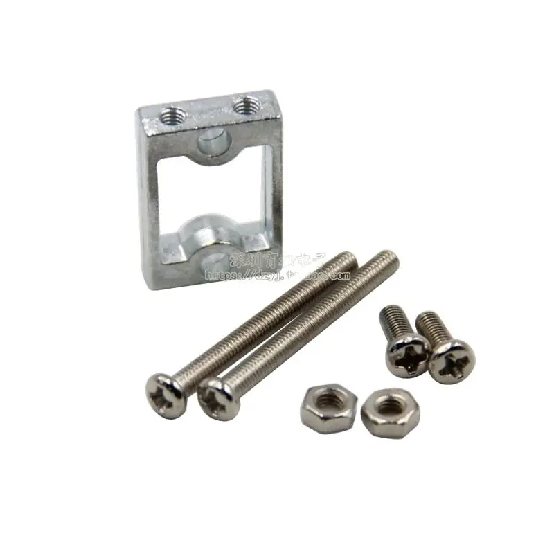 

TT Motor Bracket Motor Shelf Aluminum Alloy Smart Car Chassis Wheels Screws Fasteners