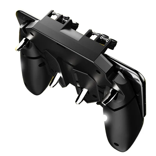 

PUBG Controller AK66 Six Finger Gamepad Triggers Pubg Metal Trigger Joystick Control Pubg For IOS Android Mobile Phone Game Pad