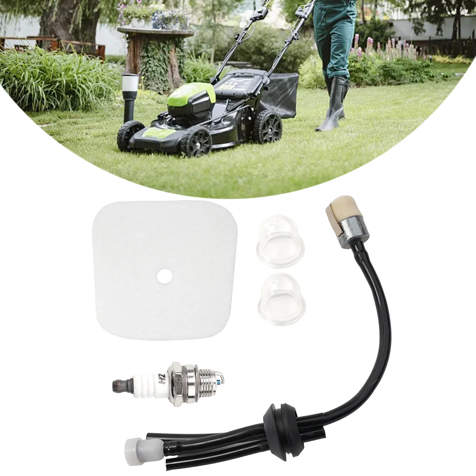 Tiller Engine Efficiency Boost Replacement Parts Including Air Filters & Flexible Fuel Lines Fitment Options Available