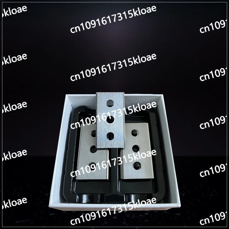 Super hard tungsten steel, double-sided film with three-hole blade, for multi-functional slitting machine