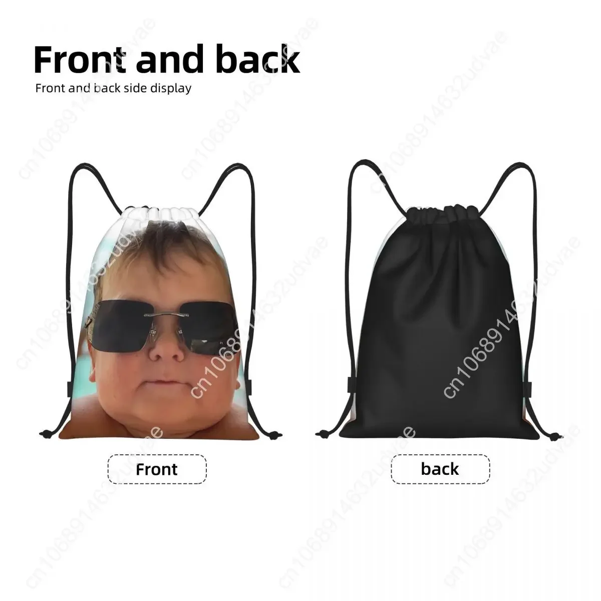 Hasbulla NingMeme MMA Team Custom Backpack Observer Fleece Gym Outdoors