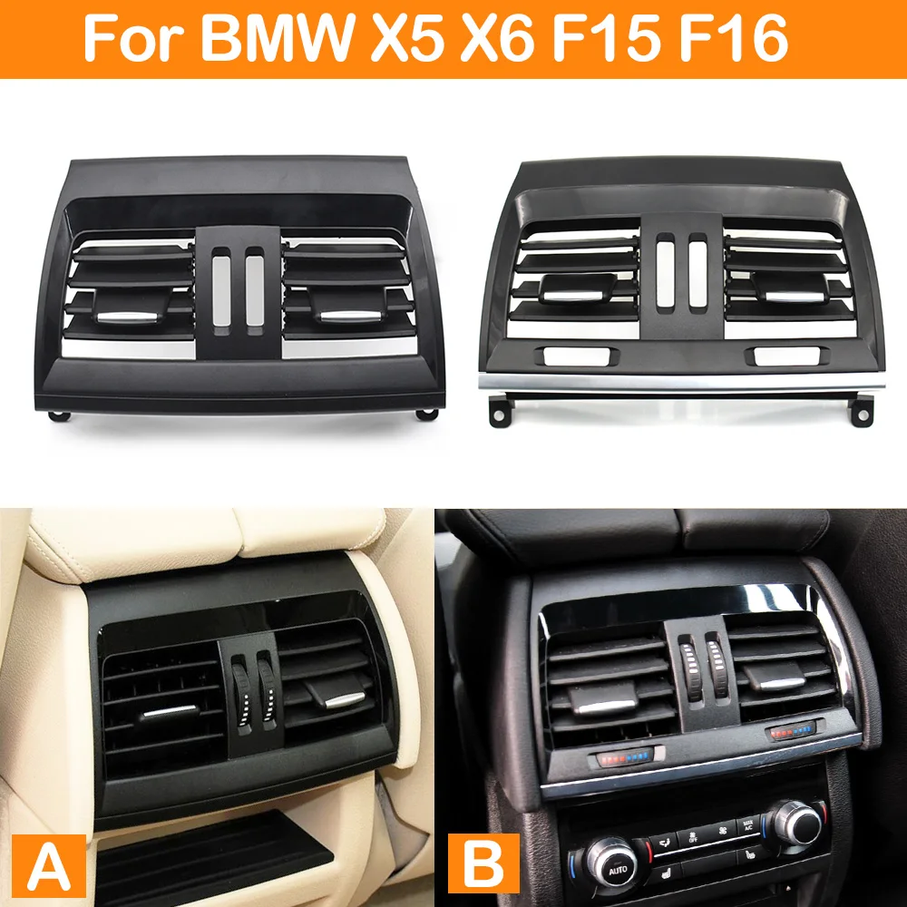 

Rear Air Conditioner Ac Vent Outlet Grille Cover Panel For BMW X5 F15 X6 F16 F85 F86 64229252012 64229252013