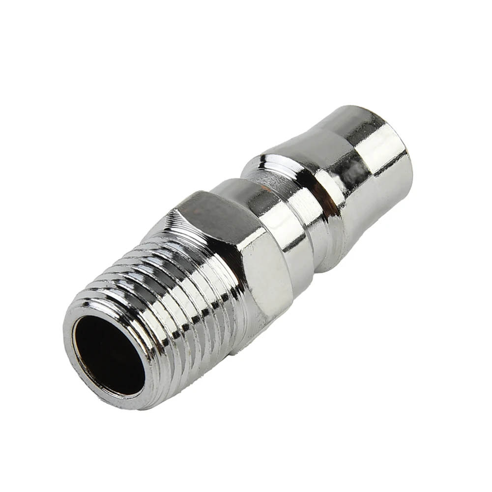 1Pcs Thread Adapter Male Coupling Air Fitting With 1 4 Inch Male Thread Air Compressor Connector Pneumatic Tool Accessories