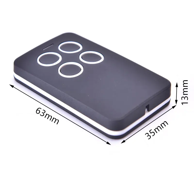 Universal Fixed & Rolling Code Duplicate D4 433.92MHZ Garage Door Remote Control For Fixed & Rolling Code Gate Control