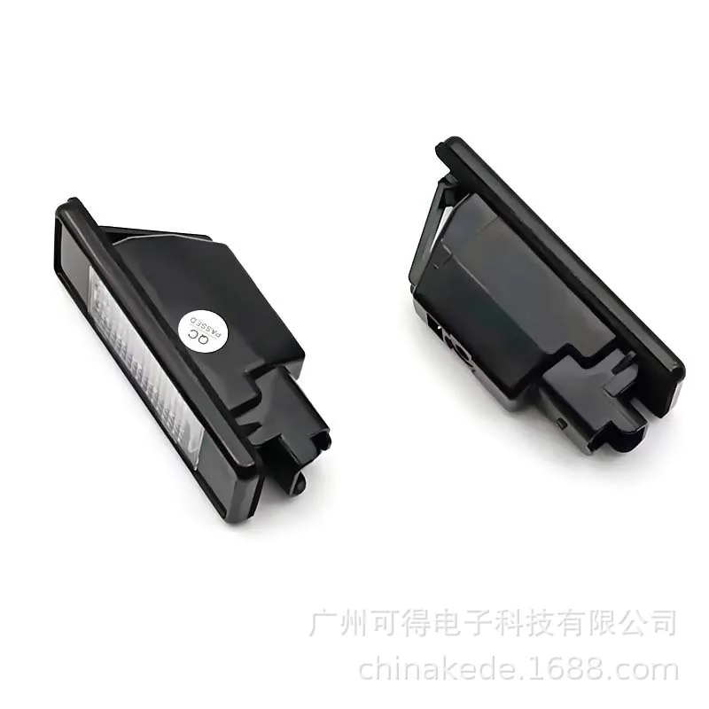 Suitable for Peugeot 106 308 406 Citroen C2 C3 C4 led car license plate light cross-border