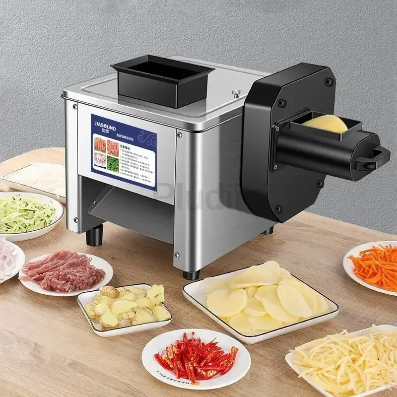 Electric Meat Slicer Machine Commercial househol Meat Grinder Automatic Fish Cutter Vegetable Cutter Fillet Shredded Slicer