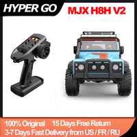 HYPER GO MJX H8H V2 1/8 RC Car 4WD 2.4G Remote Control Truck Off-road Climbing Simulation Vehicle with Differential Lock RC Toys