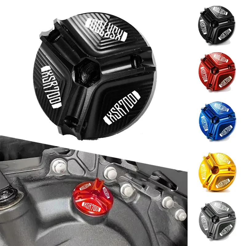 

For XSR700 XSR 700 2016-2023 2018 2019 2020 2021 2022 XSR700 Motorcycle CNC Engine oil filler cap protection accessories