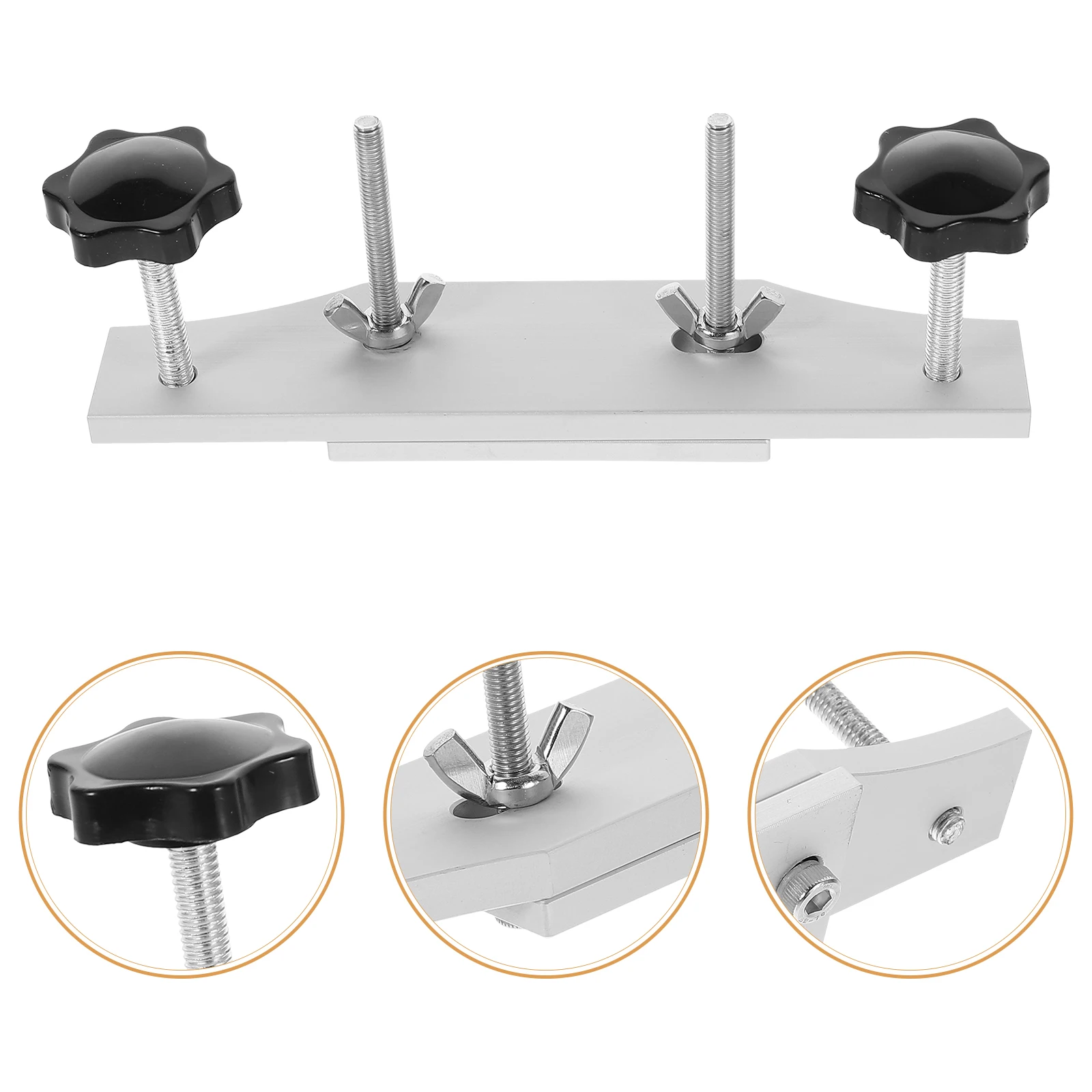 

Tool Solid Wood Stainless Install Clamp For Acoustic Electric Guitar Repairing Beginner Luthier Instrument
