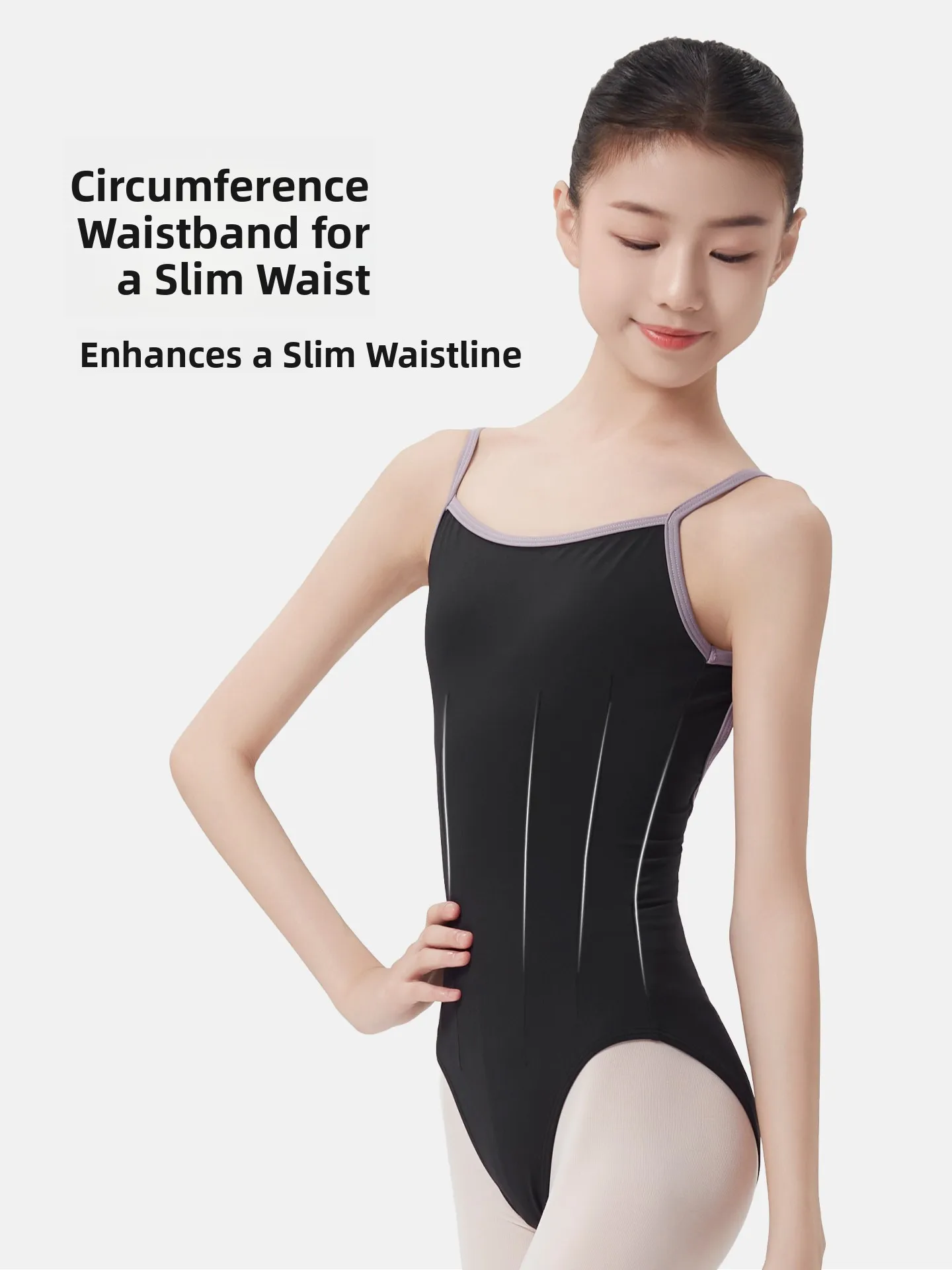 

AIDance Ballet Training Suit Women's High-Waist One-Piece Dancewear Leotard Gymnastics Uniform for Adult Female Dancers