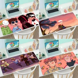 Gamer Keyboard Pad Dream Smp Anime Mouse Pad Pink Mousepad Company Table Mat PC Gamer Cabinet Gaming Laptop accessori Kawaii