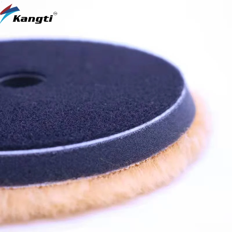 Wool Polishing Pad Woollen Car Buffing Pad 3/5/6Inch Polishing Disc Car Polish Buffing Pads Polisher Buffing Waxing Polish Tools