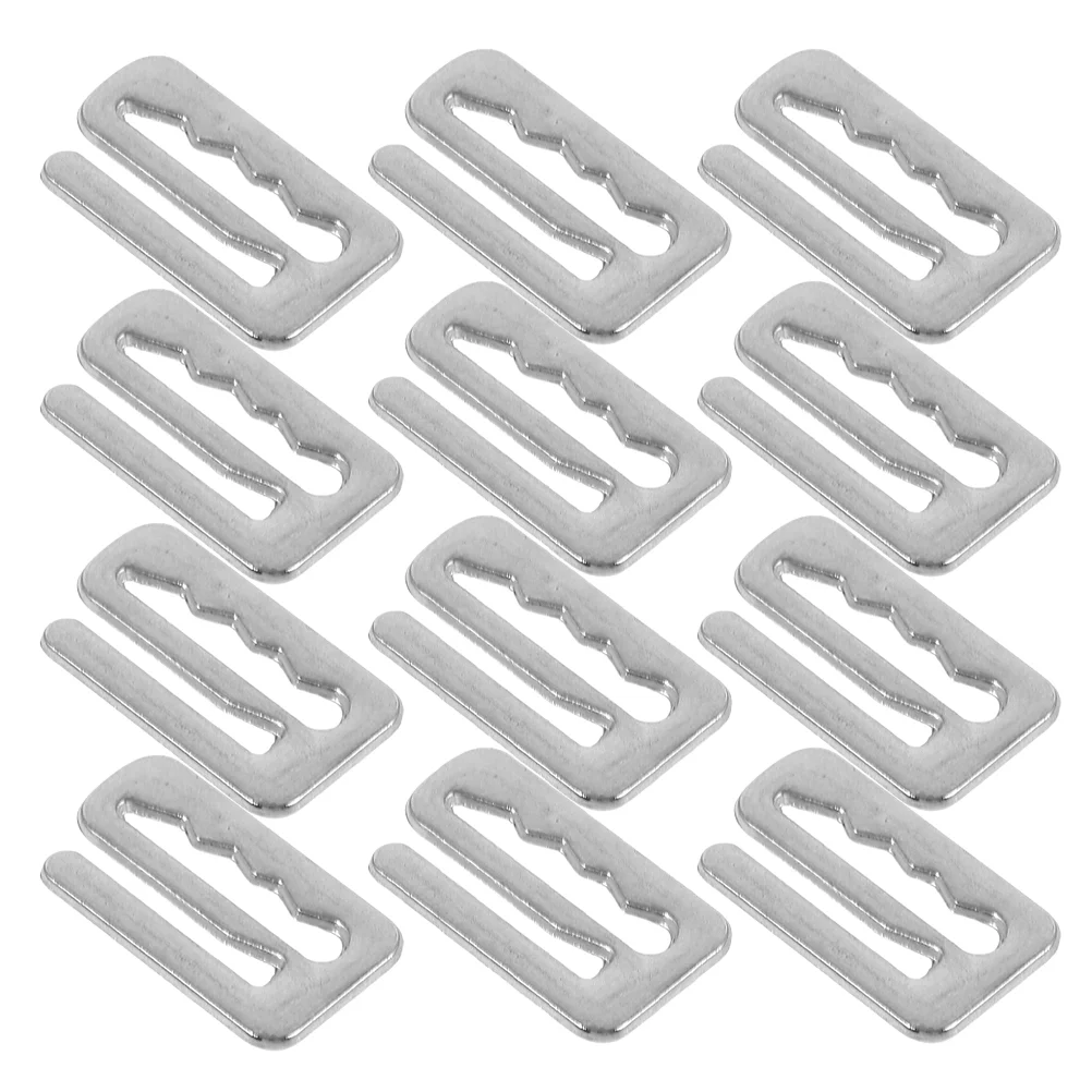 

12pcs Barber Cape Accessories, Barber Cape Adjusters Replacement Barber Cape Strap Hooks Barber Cape Buckles Fixing Hook Barber