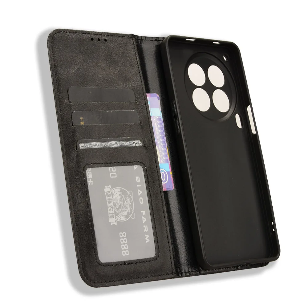 Para Tecno Camon 30 5G funda de adsorción magnética de cuero PU con tapa de lujo para Tecno Camon 30 Pro Premier bolsa de teléfono