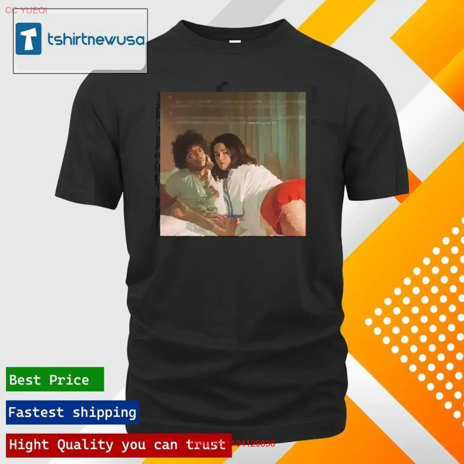 Selena Gomez x Benny Blanco Surprise Hit Cover Art T Shirt vintage Washed Unisex Stylish graphic Versatile designer clothes
