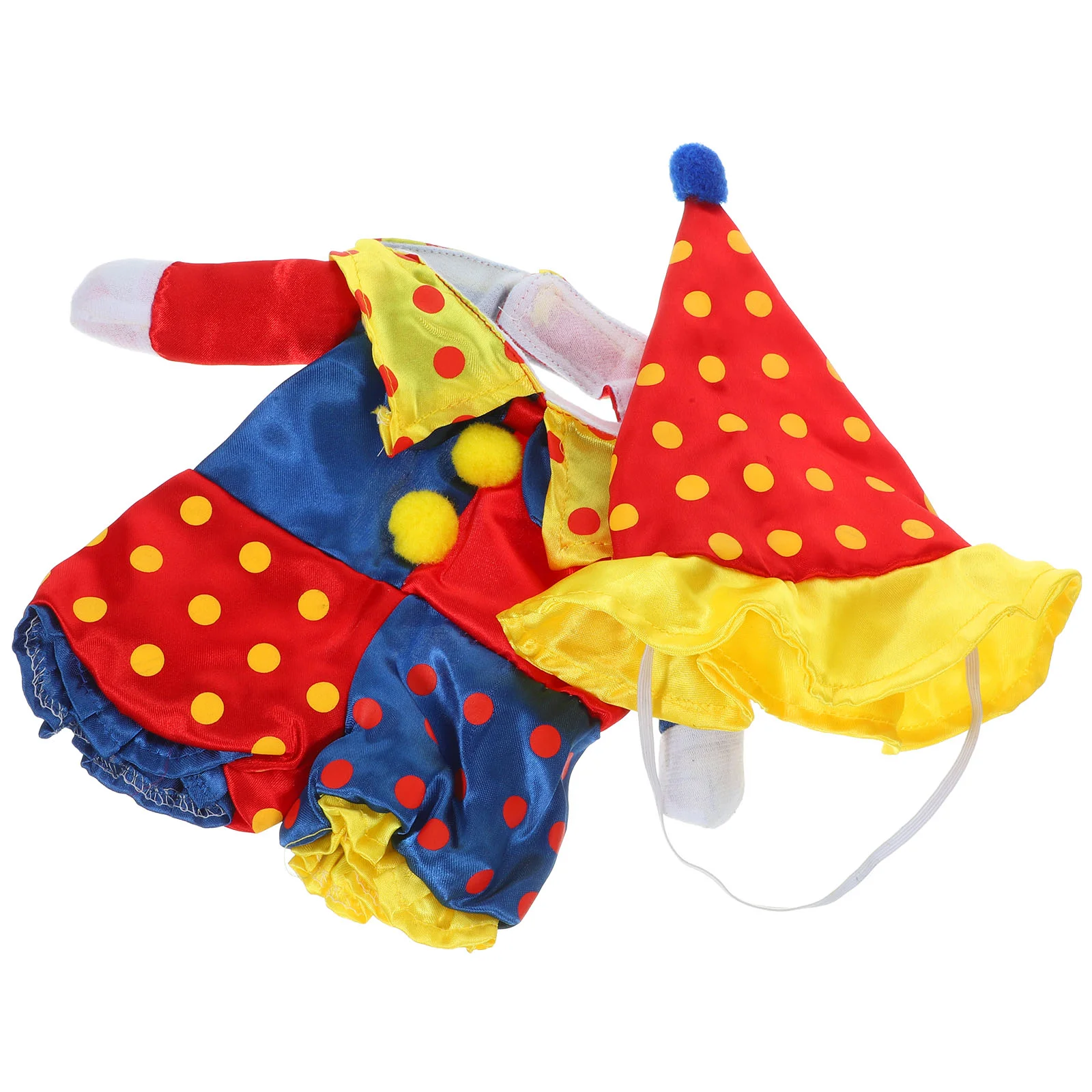 Sudaderas con capucha para perros, disfraz de Pennywise, ropa de vestir para mascotas con sombrero, prenda en forma de payaso