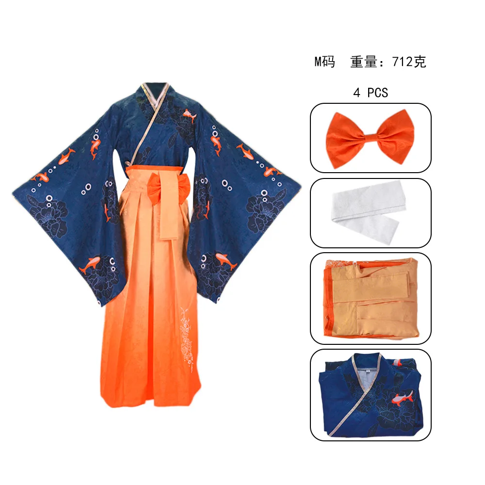 Hololive Cosplay Kimono Traje, Hololive Cosplay Roupas, Watson Amelia