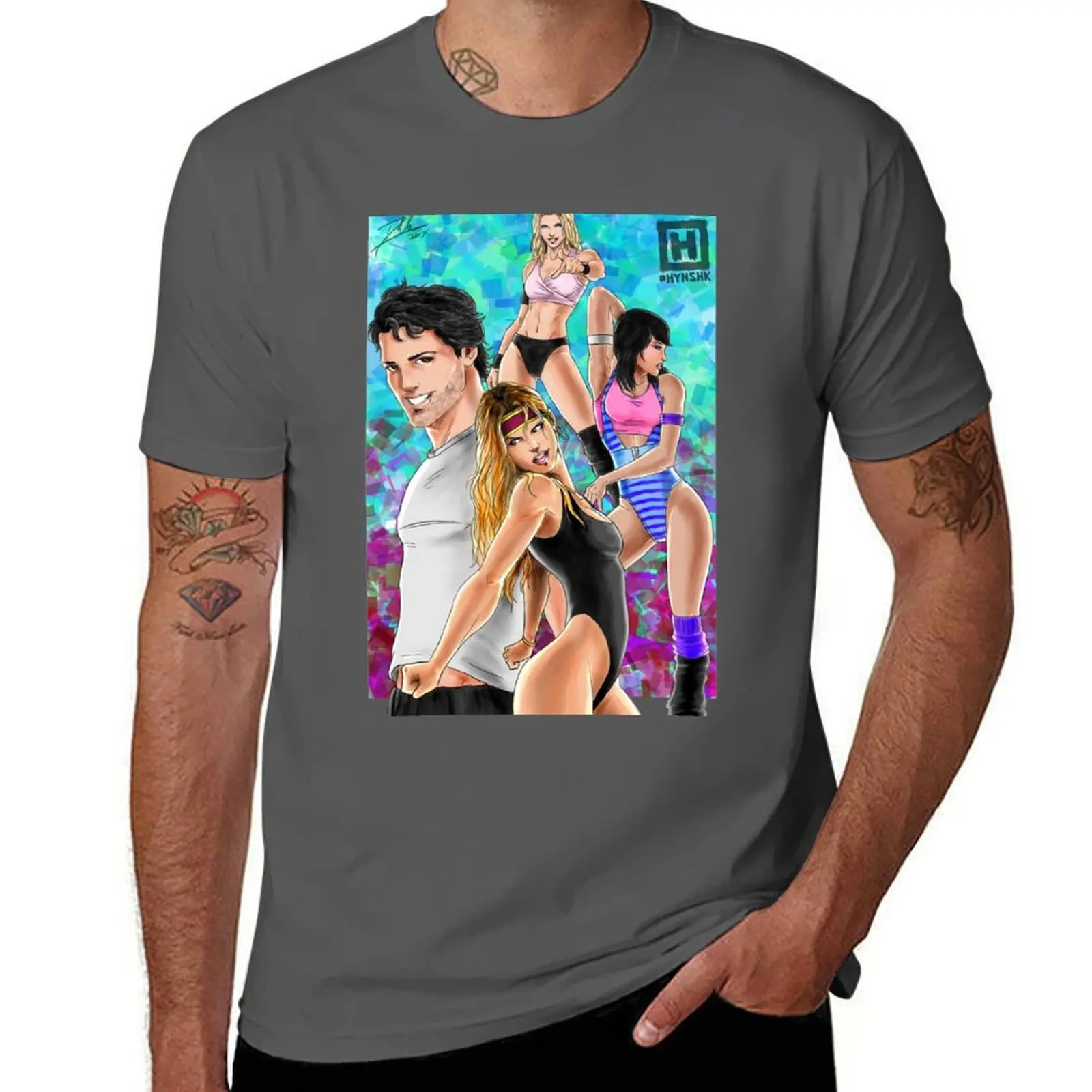 

On Me - Prydz Call Eric T-Shirt Breathable Basic Cotton T-Shirt