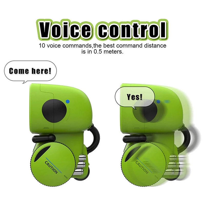 Smart Robot Toys For Kids, Children Intelligent Robot Toys With Voice Control & Contact Sense,Dance & Sing & Walk, Recorder