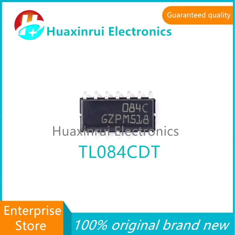 TL084CDT SOP-14 100% original brand new silk screen printed 084C operational amplifier IC chip 4MHZ 16V/uS TL084CDT