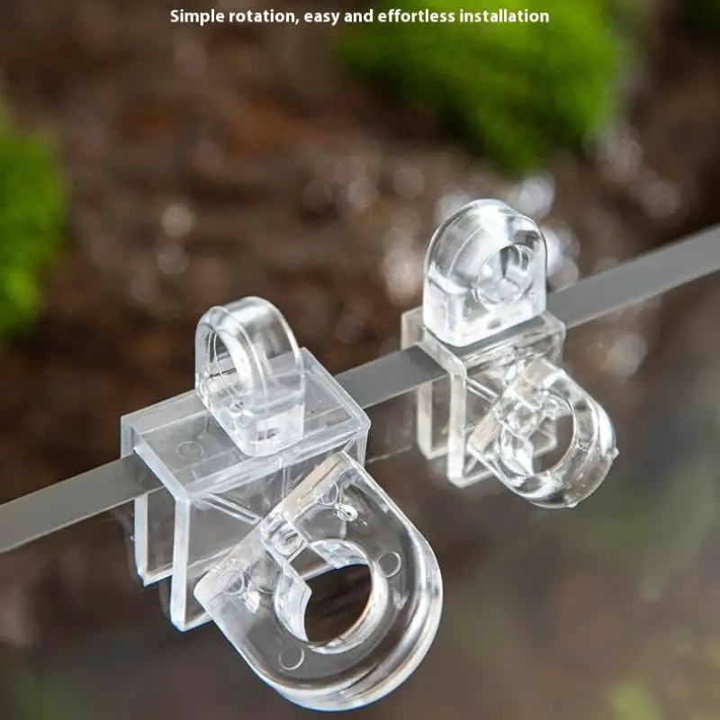 5-teiliges Set Aquarium Airline Tube Buckle, Power Line Holder, Sauerstoffpumpe Schlauch Finisher für Aquarien.