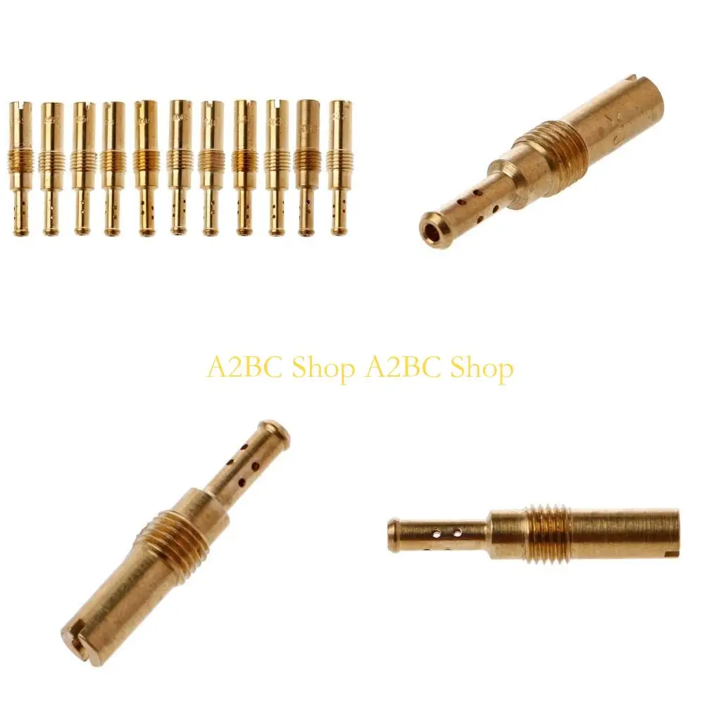 A2BC Carburetor Slow Jet 32# Vice Injector Nozzle for GY6 OKO PE CVK FCR Carb