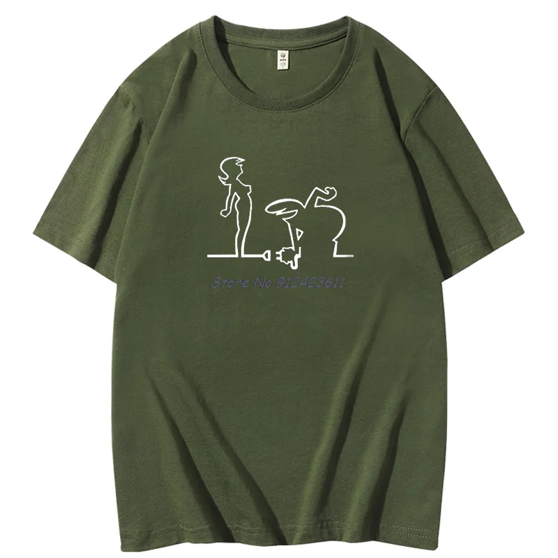 Summer t shirt for men La Linea Vintage Pure Cotton graphic t shirts O-neck short sleeve t-shirts Tees Tops Men's clothing