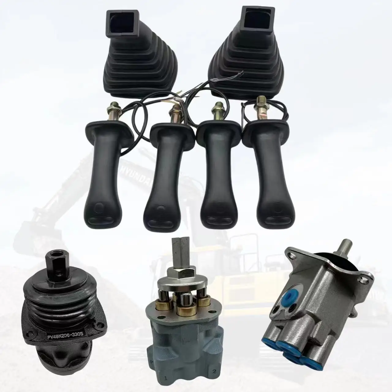 Construction Machinery Parts Excavator Parts Foot Valve Pedal Pilot Valve Foot Wook Assy Pedal Assy Hydraulic Pump Pedal Lever