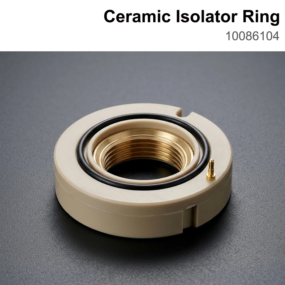 QDLASER High Quality 10086104 Laser Ceramic Isolator Ring for BY Fiber Laser Cutting Machine 8-20KW Parts