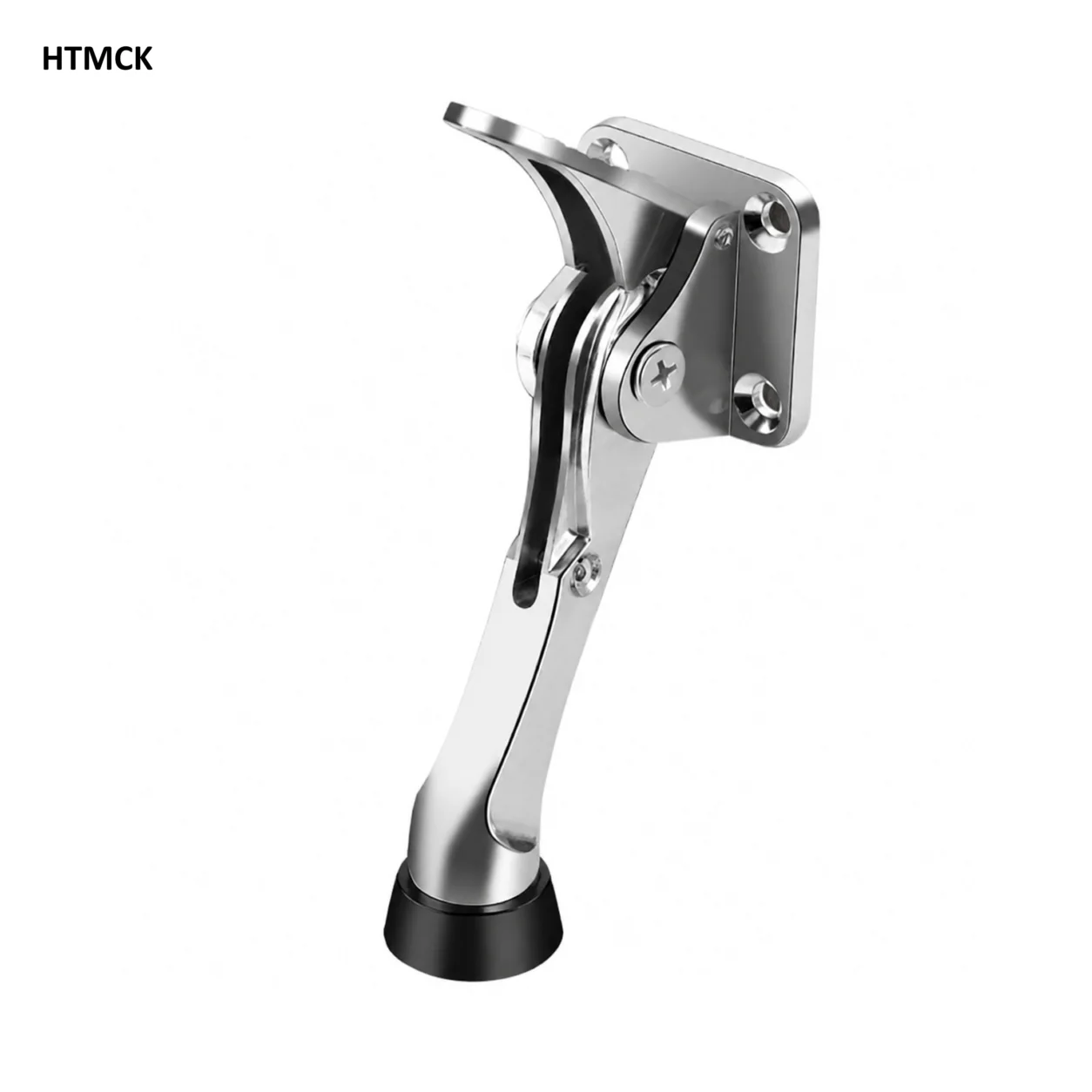 HTMCK Kick Down Door Stopper, Anti-Collision Easy Pedal Floor Holder, Self Adhesive Hardware Wall Protector Doorstopper