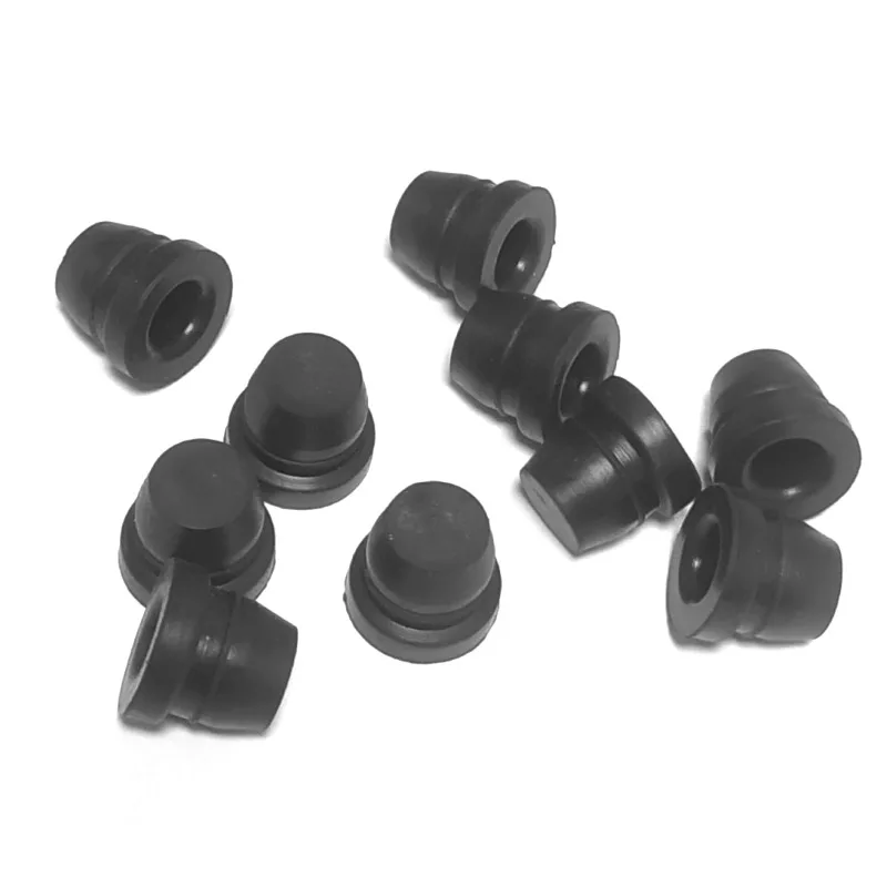 10pcs Brake Upper Lower Pump Caliper Exhaust Screw Dust Cover Rubber Disc Brake Pump Waterproof Cap for Scooter Motorcycle