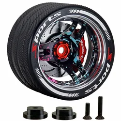 RC Metal Handwheel Steering Wheel for Sanwa MT5 M12 M17 Futaba 4PX 7PX Flysky Ko Ex X9 – Durable & Precise Control Upgrade