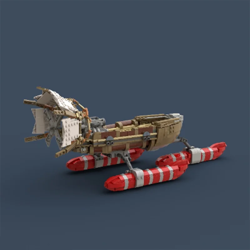 1290pcs MOC Fisherman S Speedboat Gamesed Model Building Christmas Gift Blocks Toys Architecture Assemble Idea Education Brick #2