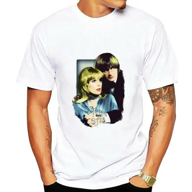 T-SHIRT Sapphire and SteelMen's & Women's Tees in  (LazyCarrot) sci-fi retro time travel joanna lumley man from uncle