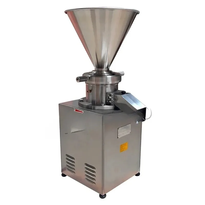380V Vertical Colloid Refiner Grinding Peanut Butter Grinding Sauce Machine Stainless Steel Colloid Grinding