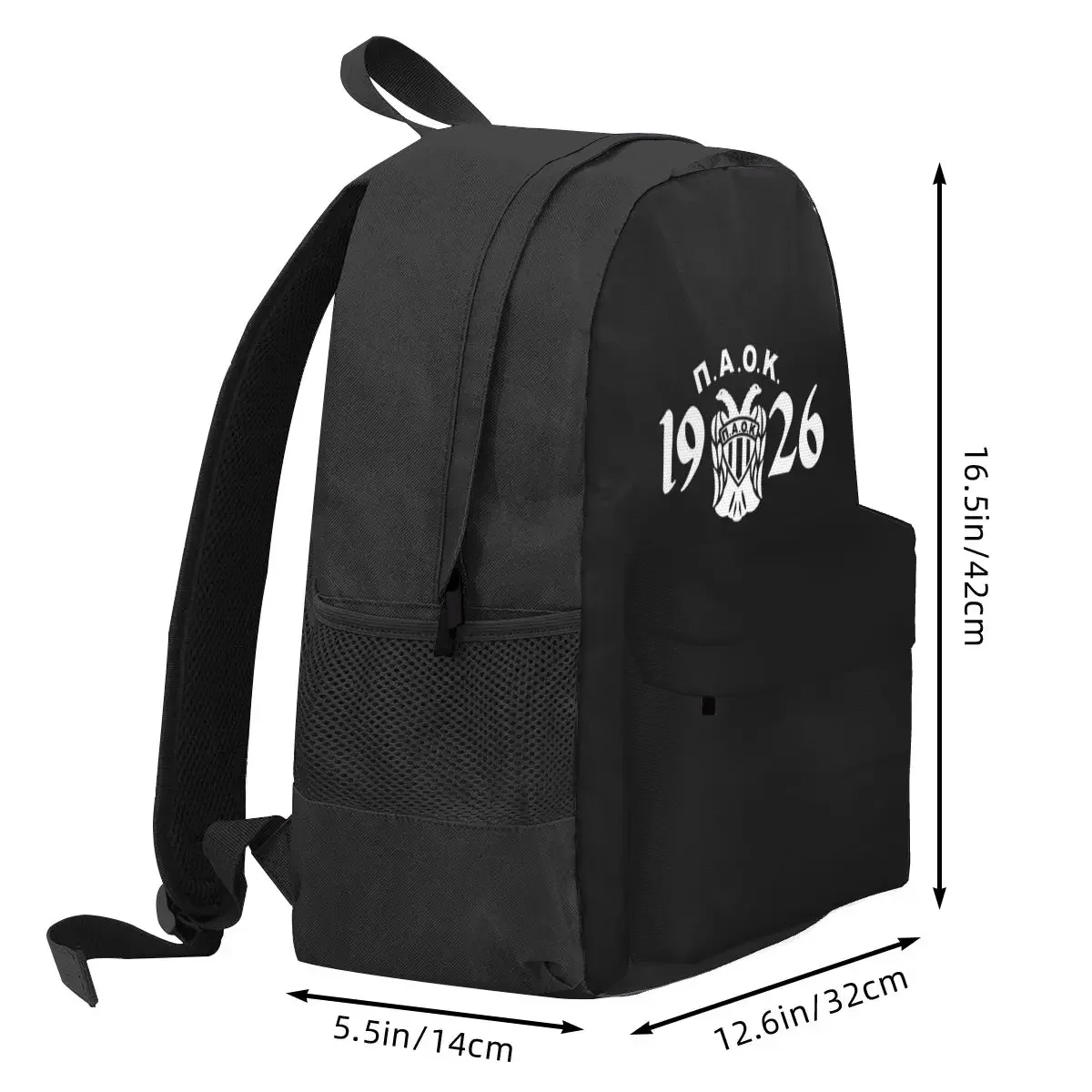 Paok Thessaloniki Ultras Hooligans Backpack Student BookBag Kids School Bag Laptop Shoulder Bags for Men Women