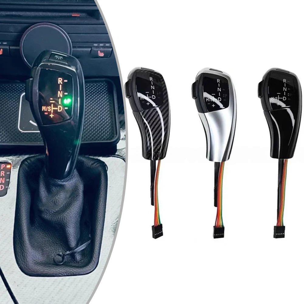 

Светодиодные обновления салона автомобиля Обновление салона автомобиля Светодиодный светильник из углеродного волокна Автоматическая коробка передач заменяет существующую ручку переключения передач