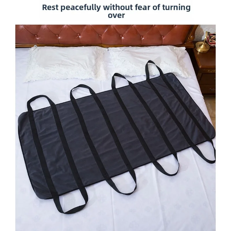 المريض رفع الرافعة المسنين الكبار قابل للتعديل السرير مساعدة السكك الحديدية سحب ما يصل مقبض القضبان التنقل نقل حزام قابلة لإعادة الاستخدام تحول الوسادة الرعاية #4