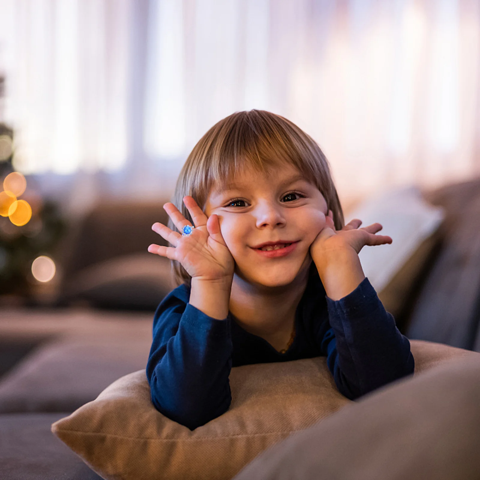 36 anillos para niñas de 4 años, regalo de Festival para niños, joyería decorativa Miss