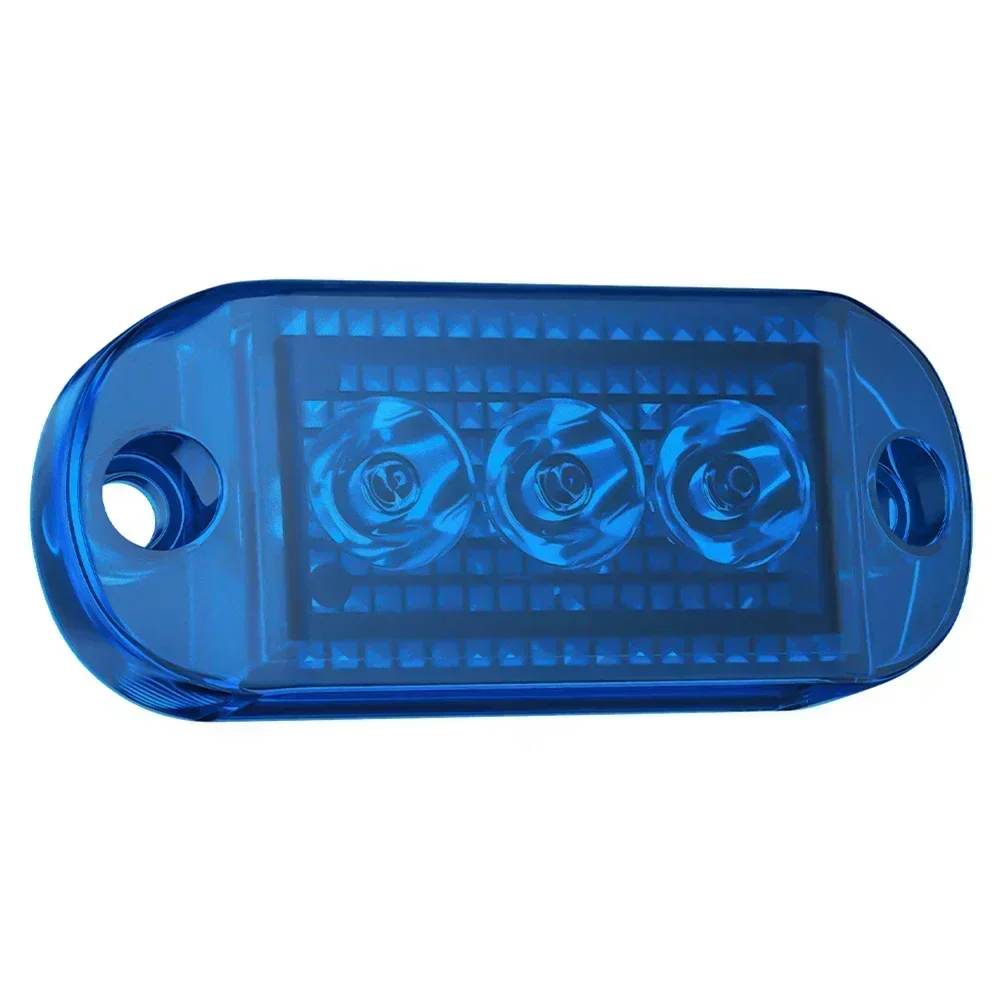 LED Side Marker Light for Trucks Trailers Lorries  Waterproof Red White Lamp 12V 24V  Easy Installation and Long lasting