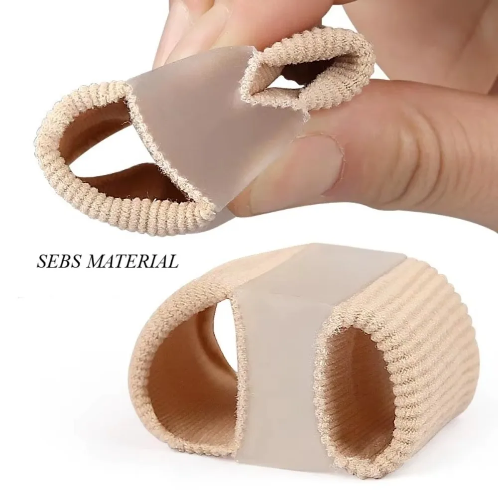 New Silicone Two Toe Separator Straightener Adjuster Thumb Finger Correction Effective Feet Bone Thumb Adjuster Foot Care Tool