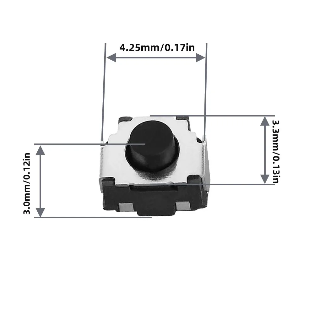 10-30 قطعة زر التبديل الجزئي اليسار اليمين L R زر لنينتندو سويتش/OLED Joycon اللمس الوفير استبدال أجزاء