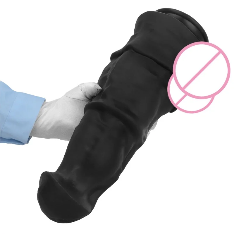 قضبان اصطناعية ضخمة على شكل حصان شرجي ألعاب جنسية للنساء والرجال قضيب واقعي كبير على شكل حيوان مع كوب شفط كبير ديك بمقبس مؤخرة للاستمناء