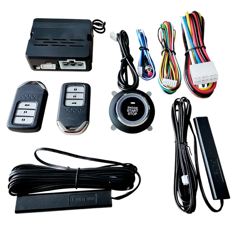 

2025Comfortable keyless entry system modified car remote control remote ignition anti-theft intelligent one-click start