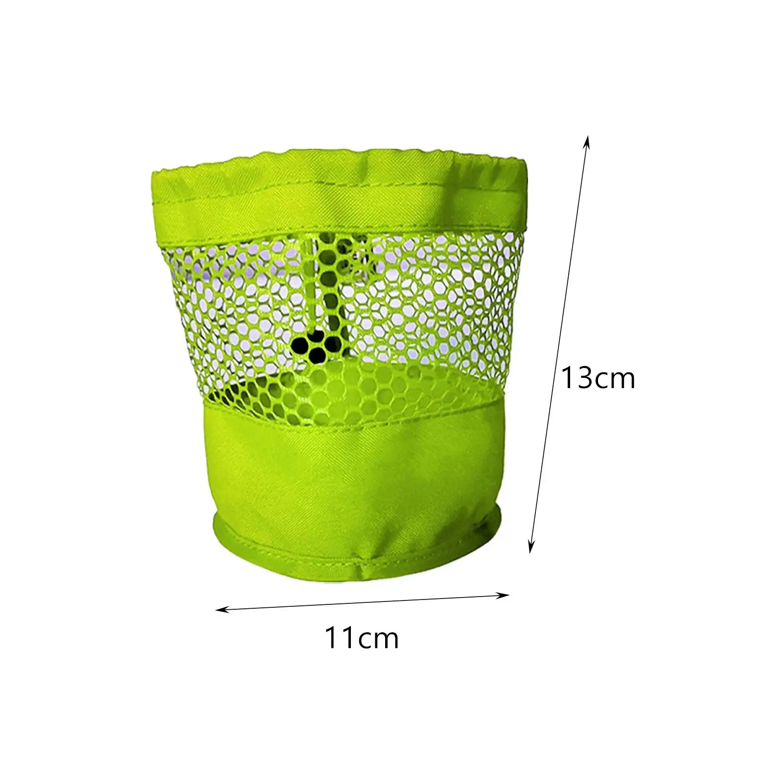 Bolsa de malla ligera con cordón para pelotas de Golf, bolsa de red de almacenamiento para gimnasio, deportes, lavado de juguetes, buceo, accesorios