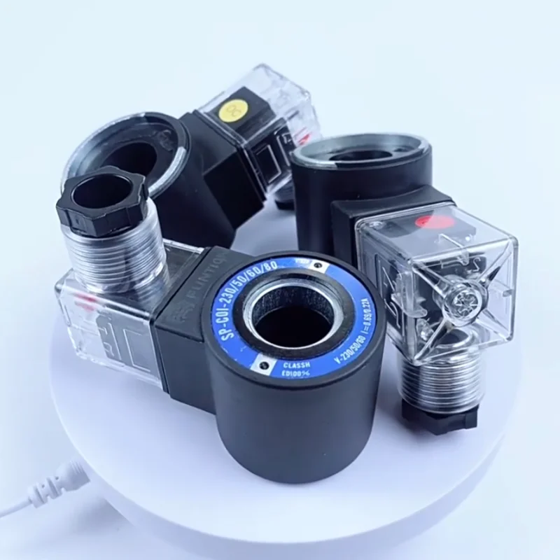 Hydraulic Valve Coil Inner Hole 18mm, Height 39mm, SP-COU-24DC/80-12DC/80, SP-COI-230/50